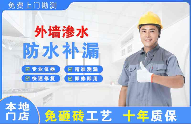 谢通门外墙渗水维修